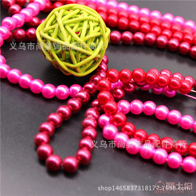 璀璨點(diǎn)綴，匠心之選——探秘尚姜ABS水磨仿珍珠紅色珠光泡珠